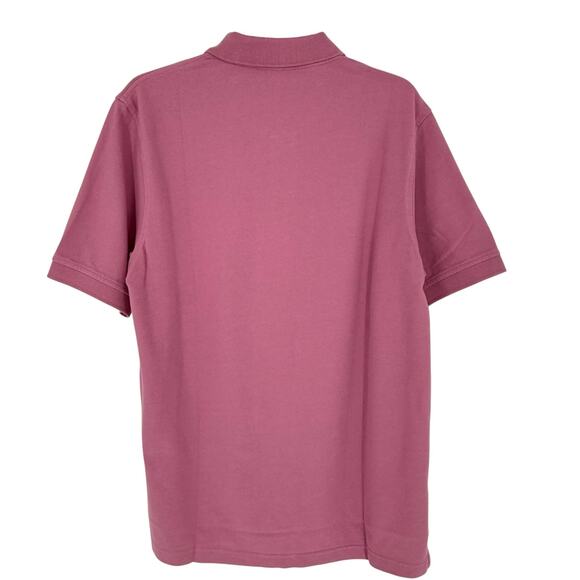 Land's End Men's Short Sleeve Cotton Supima Polo Shirt - Picture 2 of 5